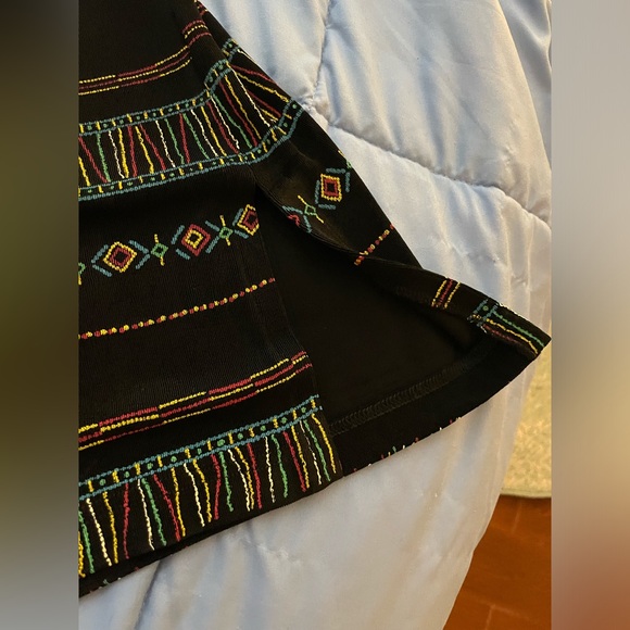 Vikki Vi California Button Down blouse size 3X short sleeves faux embroidery - Picture 9 of 15